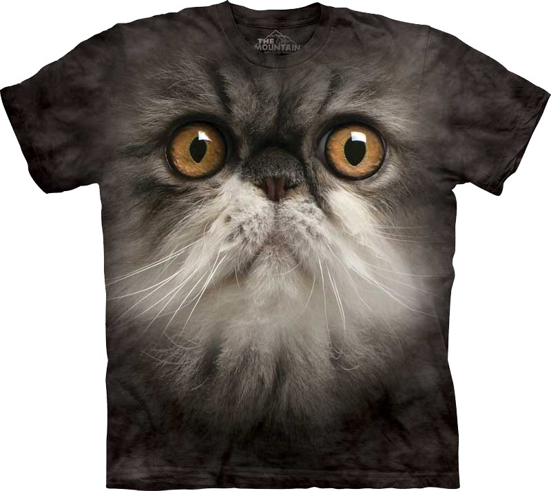 face cat shirt