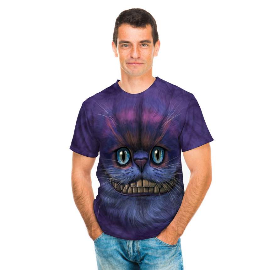 3D Big Face Cheshire Cat TShirt