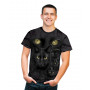 Black Cat Moon Eyes T-Shirt