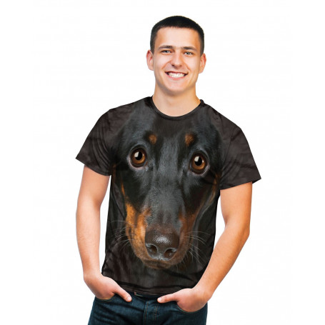 dachshund face t shirt