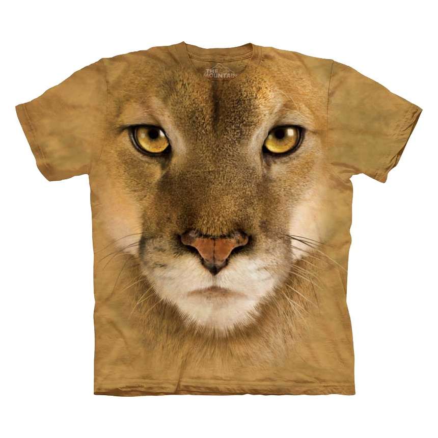 Mountain Lion Face T-Shirt