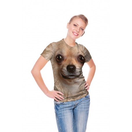 chihuahua face shirt