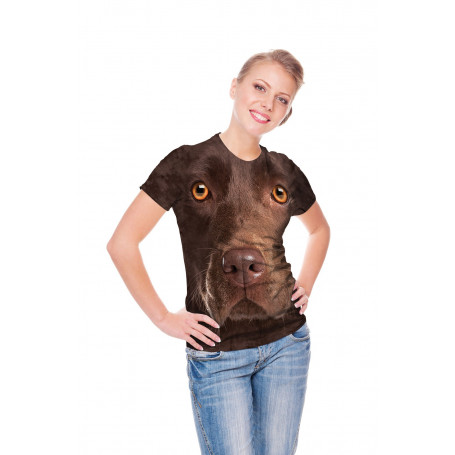 Orkan Mentor Genveje Chocolate Lab Face T-Shirt