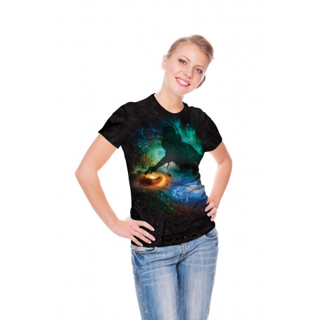 Galaxy DJ Space T Shirt Adult Unisex The Mountain