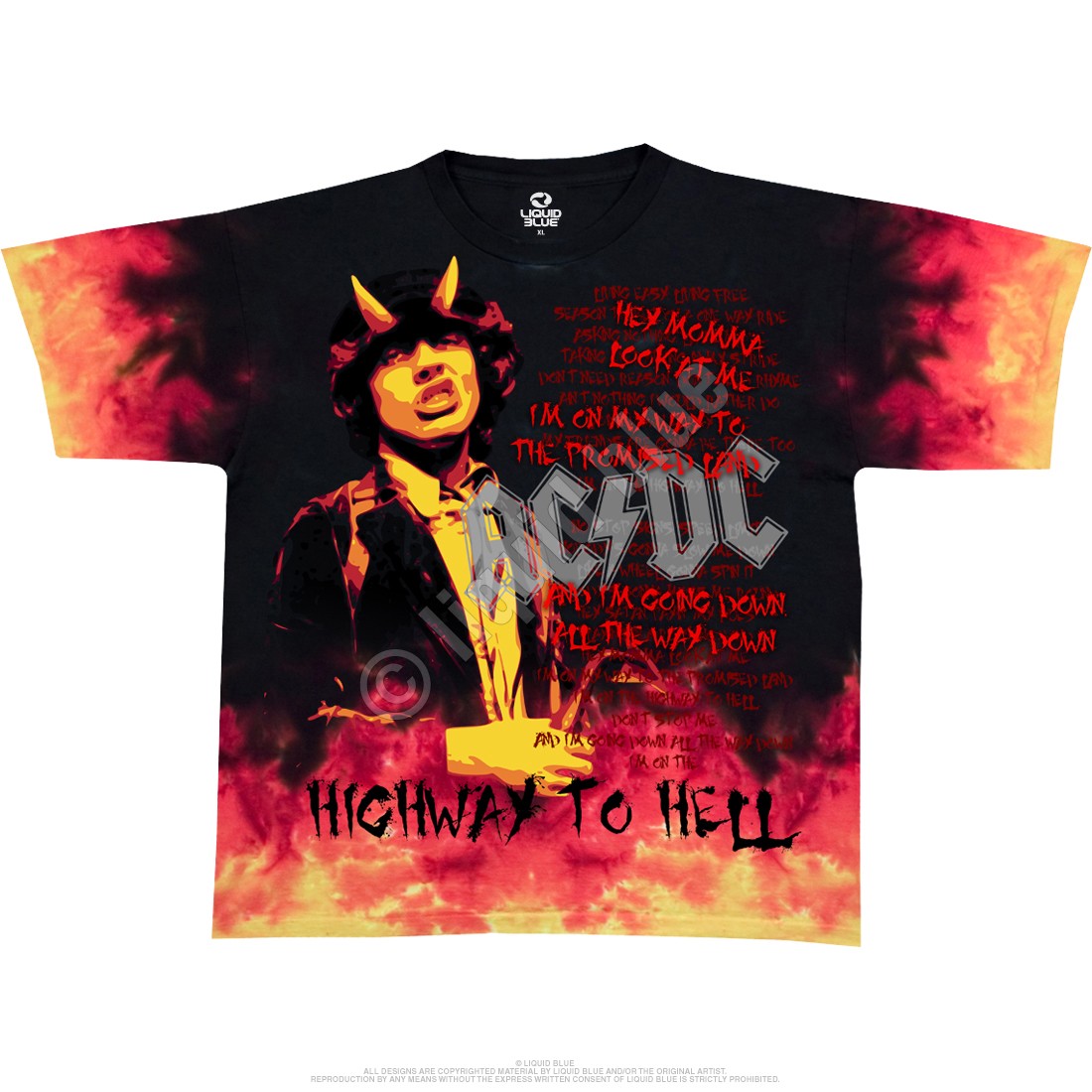 Liquid Blue Ac Dc Shirt Hotsell, 58 