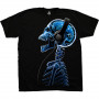 Musica - Skelephones - Black T-Shirt