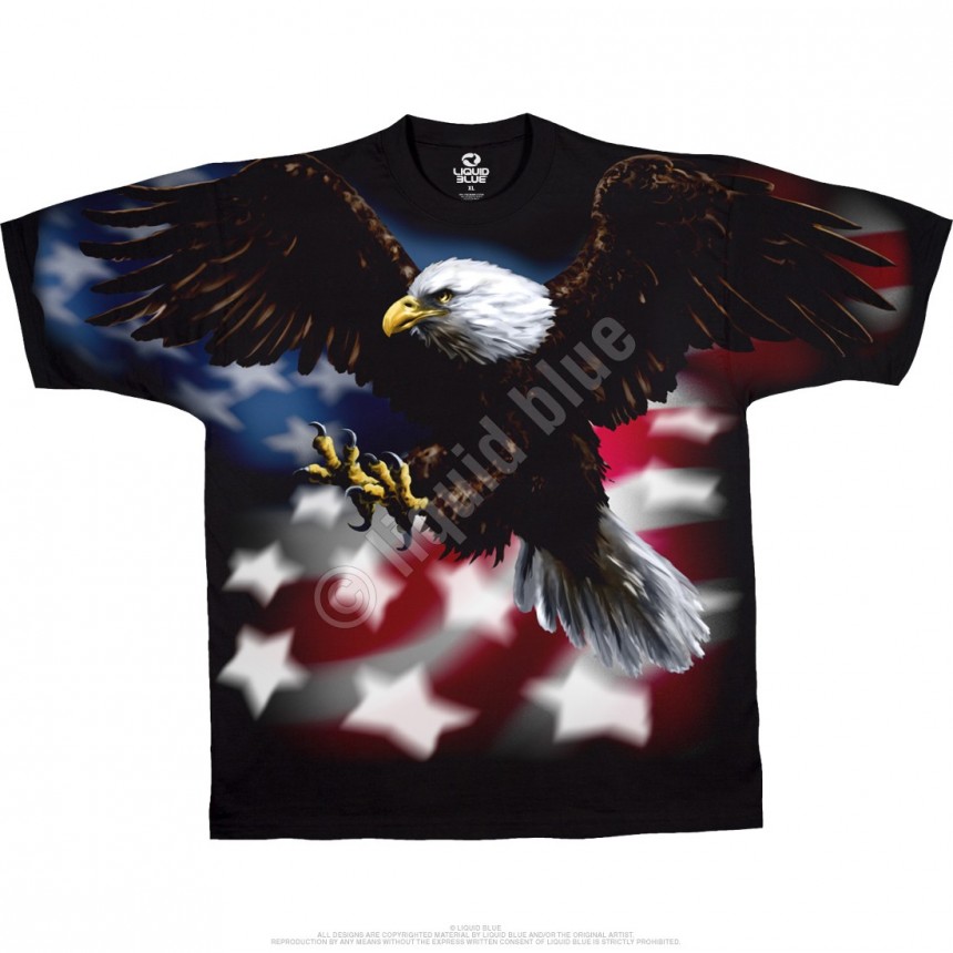 american eagle blue t shirt