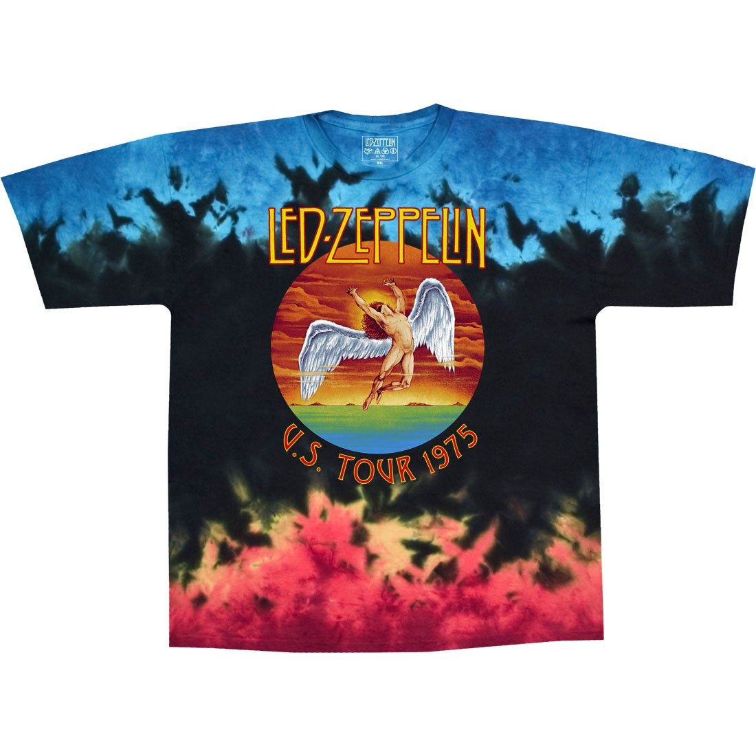 led zeppelin tie dye