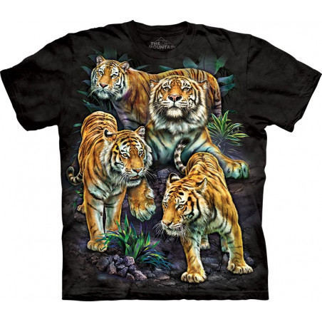 Bengal Tiger Collage T-Shirt Bengal Tiger Collage T-Shirt The Mountain