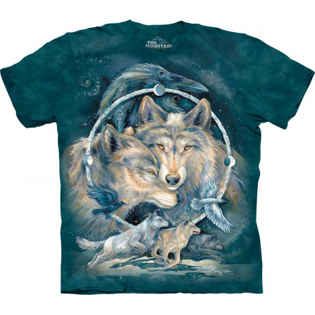 Wolves In Spirit I am Free T-Shirt In Spirit I am Free T-Shirt The Mountain