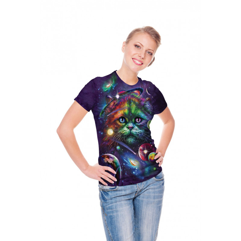 Cosmic Cat T-Shirt - clothingmonster.com
